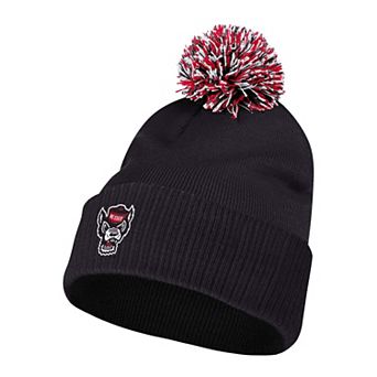 Men's adidas Black NC State Wolfpack 2026 Sideline Cuffed Knit Hat