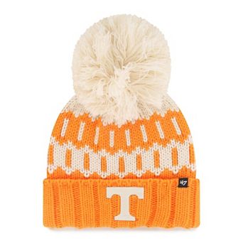 Unisex '47 Tennessee Orange Tennessee Volunteers Seasonal Chainstitch Knit Hat with Pom