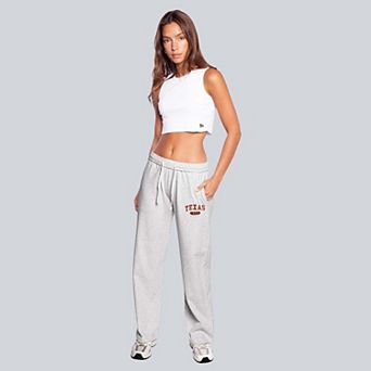 Women's Hype and Vice Gray Texas Longhorns V2 Varsity Pants