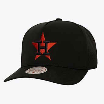 Men's Mitchell & Ness Black Houston Astros Perfect Pop Pro Snapback Hat