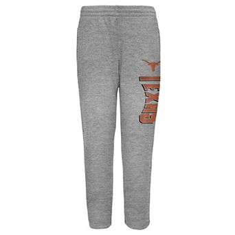 Preschool Outerstuff Gray Texas Longhorns Jet Stream Jogger Pants