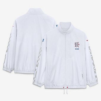 Women's Nike White Houston Texans 2026 Rivalries Collection Oversized Full-Zip Jacket