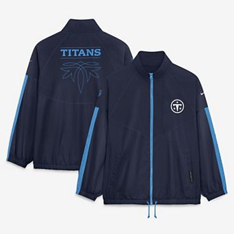 Women's Nike Navy Tennessee Titans 2026 Rivalries Collection Oversized Full-Zip Jacket