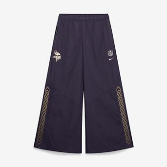 Women's Nike Purple Minnesota Vikings 2026 Rivalries Collection Wide Leg Woven Pants