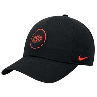 Men's Nike Black Oklahoma State Cowboys Primetime Basketball Club Adjustable Hat