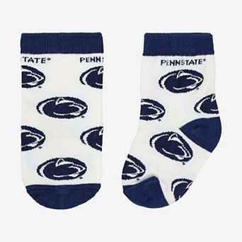 Infant Starter White Penn State Nittany Lions All-Over Print Socks