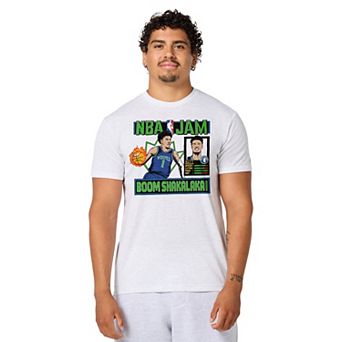 Unisex Homage LaMelo Ball Ash Minnesota Timberwolves NBA Jam Tri-Blend T-Shirt
