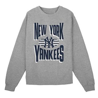 Preschool Outerstuff Gray New York Yankees Jet Stream Sweatshirt