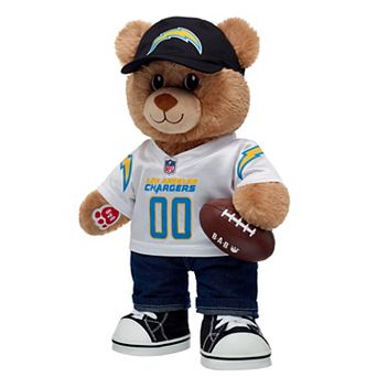 Build-A-Bear Los Angeles Chargers Happy Hugs Teddy Bear Gift Set