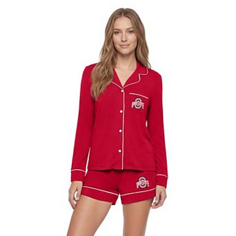 Women's Concepts Sport Scarlet Ohio State Buckeyes Medley Sleep Set