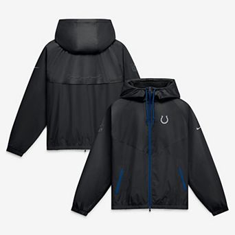 Men's Nike Anthracite Indianapolis Colts 2026 Rivalries Collection Windrunner Full-Zip Jacket