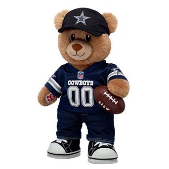 Build-A-Bear Dallas Cowboys Happy Hugs Teddy Bear Gift Set