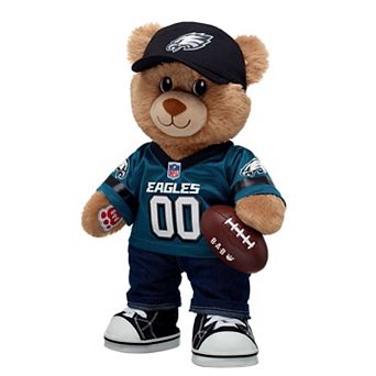 Build-A-Bear Philadelphia Eagles Happy Hugs Teddy Bear Gift Set