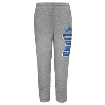 Preschool Outerstuff Gray Detroit Lions Jet Stream Jogger Pants