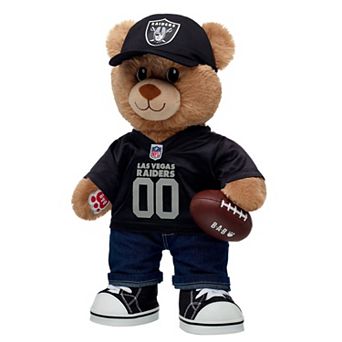 Build-A-Bear Las Vegas Raiders Happy Hugs Teddy Bear Gift Set