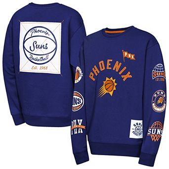 Youth Outerstuff Purple Phoenix Suns Decorated Honor Sweatshirt