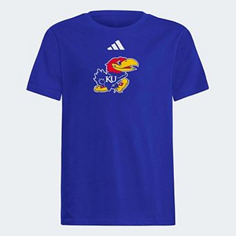 Youth adidas Royal Kansas Jayhawks Fresh T-Shirt