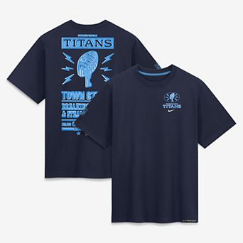Women's Nike Navy Tennessee Titans 2026 Rivalries Collection Loose Fit Boyfriend T-Shirt