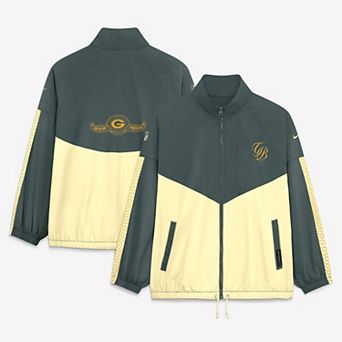 Women's Nike Green Green Bay Packers 2026 Rivalries Collection Oversized Full-Zip Jacket