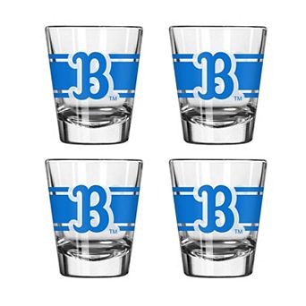Logo Brands UCLA Bruins Four-Piece Stripe Shot Glass Set