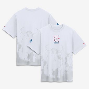 Women's Nike White Houston Texans 2026 Rivalries Collection Loose Fit Boyfriend T-Shirt