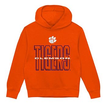 Preschool Outerstuff Orange Clemson Tigers Field General Fleece Hoodie