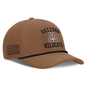 Men's Nike Brown Arizona Wildcats 2026 Military Appreciation Rope Rise Adjustable Hat
