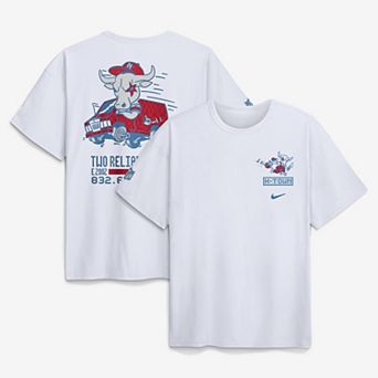 Men's Nike White Houston Texans 2026 Rivalries Collection Max90 T-Shirt