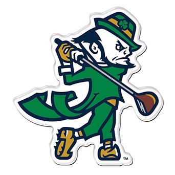 WinCraft Notre Dame Fighting Irish Golf Mascot Acrylic Fridge Magnet