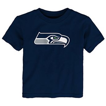 Toddler Outerstuff College Navy Seattle Seahawks Primary Logo T-Shirt