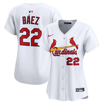 Women's Nike Joshua Báez White St. Louis Cardinals Home Limited Player Jersey