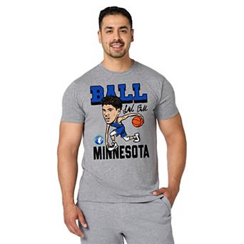 Unisex Homage LaMelo Ball Gray Minnesota Timberwolves Signature Tri-Blend T-Shirt
