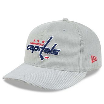 Men's New Era Gray Washington Capitals Corduroy 59FIFTY Fitted Hat