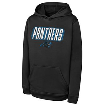 Youth Outerstuff Black Carolina Panthers Sack Party Performance Hoodie