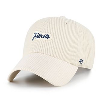 Women's '47 Natural New England Patriots Rope Script Clean Up Adjustable Hat