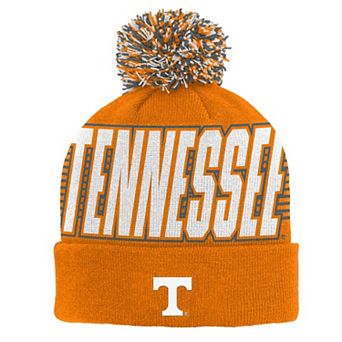 Youth Outerstuff Tennessee Orange Tennessee Volunteers Cuffed Knit Hat with Pom