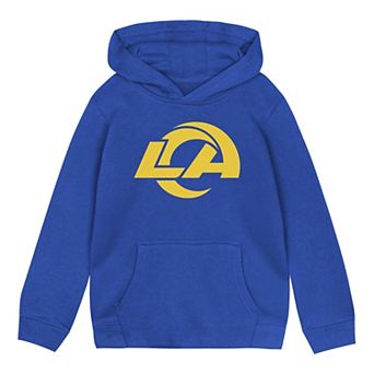 Toddler Outerstuff Royal Los Angeles Rams Primary Logo Fleece Hoodie