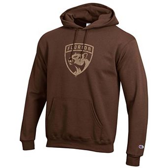 Men's Champion Brown Florida Panthers Core Plus Eco Powerblend Hoodie