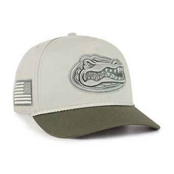 Men's '47 Light Green/Hunter Green Florida Gators Operation Hat Trick Rope Hitch Adjustable Hat