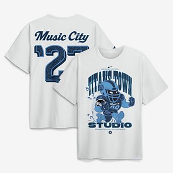 Men's Nike Cream Tennessee Titans 2026 Rivalries Collection Max90 T-Shirt