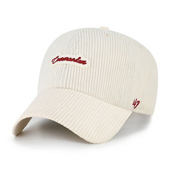 Women's '47 Natural Washington Commanders Rope Script Clean Up Adjustable Hat