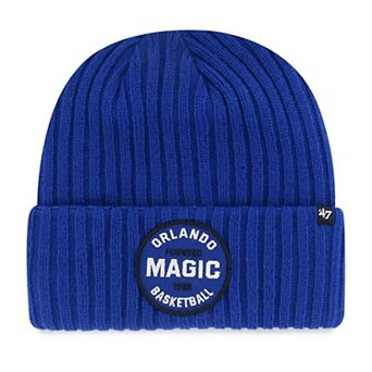 Men's '47 Royal Orlando Magic Ribbed Snowdrift Cuffed Knit Hat