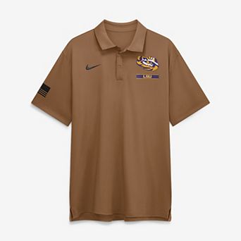 Men's Nike Brown LSU Tigers 2026 Military Appreciation Tour Polo