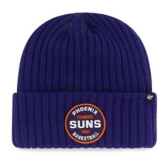 Men's '47 Purple Phoenix Suns Ribbed Snowdrift Cuffed Knit Hat