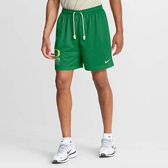 Men's Nike Green/Anthracite Oregon Ducks 2026 Sideline Standard Issue Reversible Dri-FIT Shorts
