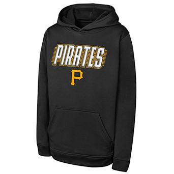 Youth Outerstuff Black Pittsburgh Pirates Sack Party Performance Hoodie