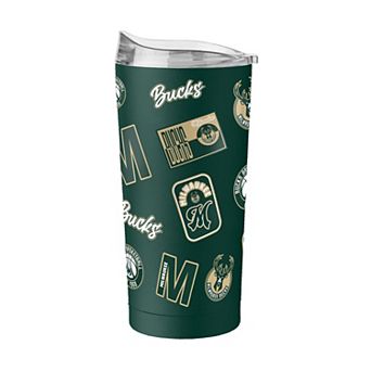 Logo Brands Milwaukee Bucks 20oz. Dreamweave Powder Coat Tumbler