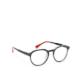 Campo Marzio Roma 1933 Unisex Striped Pattern Reading Glasses 1.5