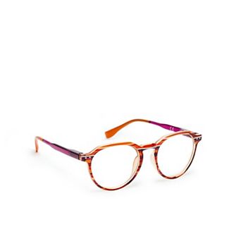 Campo Marzio Roma 1933 Unisex Striped Pattern Reading Glasses 3.0