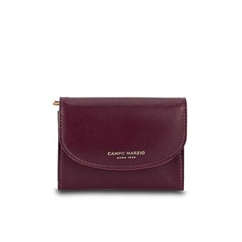 Campo Marzio Roma 1933 Women's Cady Wallet With Snap-Button Closure